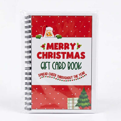 🎄🎁Christmas Sale 70% OFF!🎅DIY Spiral-Bound Christmas Gift Card Album with Surprise Pages👍