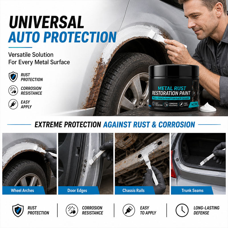Metal Rust Protection Black Repair Paste – Restores rusty gates, railings & tools (copy)