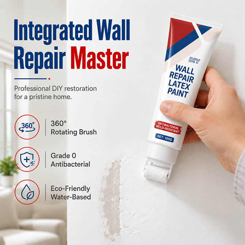 🥳 HOT SALE 2026 🥳 💞 50,000+ SOLD! ✨🔥Cavunera™ Waterproof Wall Repair Paste with Integrated Small Roller Brush