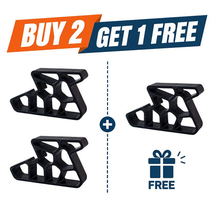 Secure Track Door Stop – Absorbs impact, reduces slamming & protects rails.  (offer)
