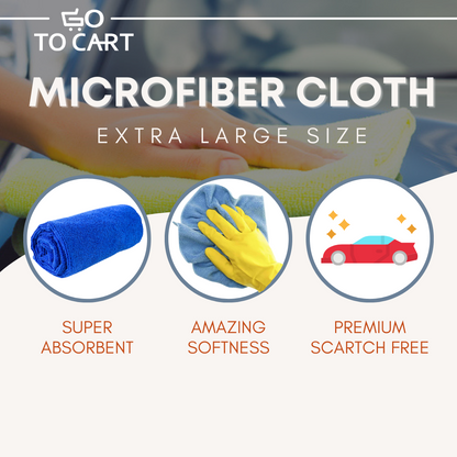 Multipurpose Microfiber Cloth - SIZE 30*30cm , multipurpose microfiber cleaning cloth - Reusable and Washable