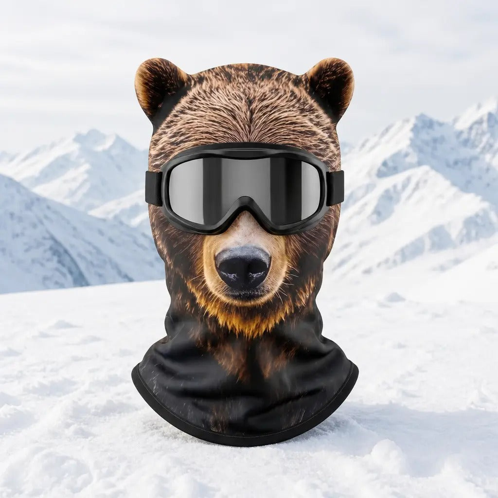 Cavunera™ Funny Animal Fleece Winter Mask