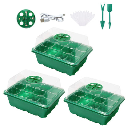 🔥🥳 HOT SALE 2026 🥳 💞 50,000+ SOLD!🎉Seed starter trays with grow light