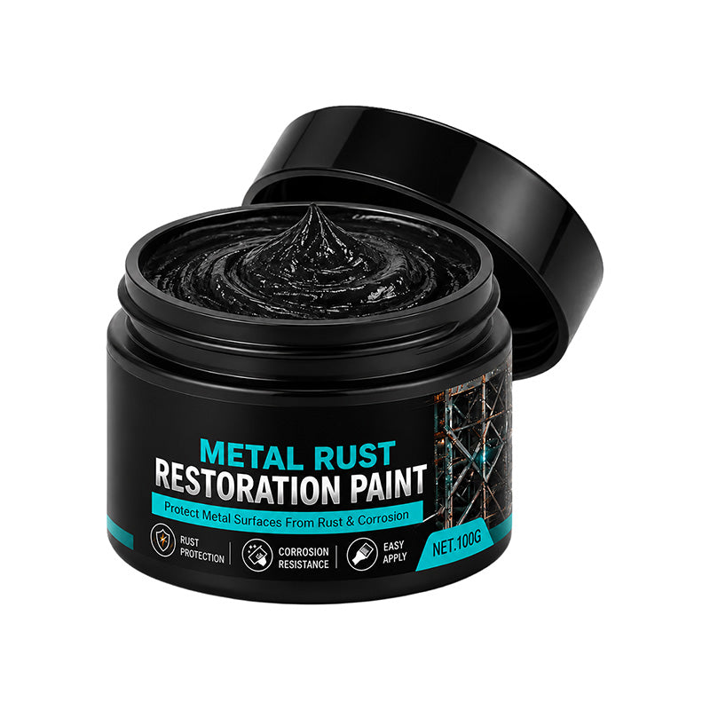 Metal Rust Protection Black Repair Paste – Restores rusty gates, railings & tools (copy)