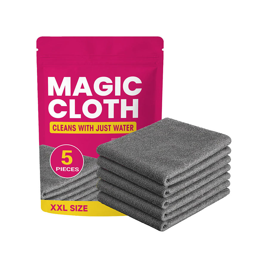 ✨Water Only Magic Cleaning Cloth🧺Streak-Free Microfiber Rag Multi-scene Lint-Free Household & Car Cleaning Towel