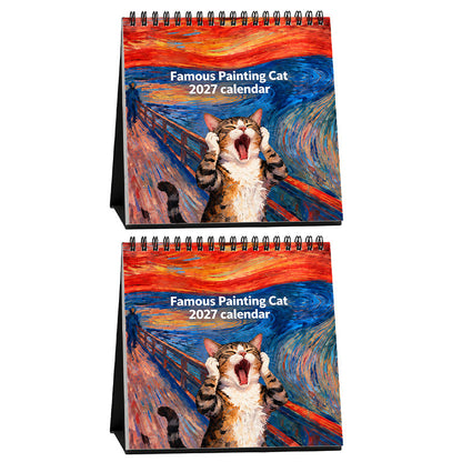 🥳2026 HOT SALE🥳💞50K+ SOLD! 🔥2027 Funny Cat Meme Calendar