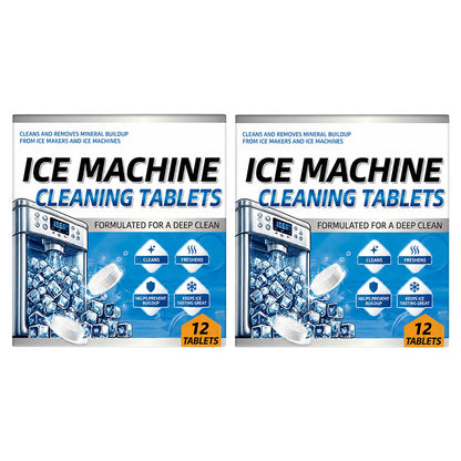 🥳 HOT SALE 2026 🥳 💞 50,000+ SOLD!🧊 Ice Machine Cleaner ✨ Fresh, Clean Ice– 12 Tablets