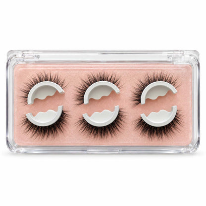 Reusable Self‑Adhesive False Eyelashes – No glue needed, just press  (offer)