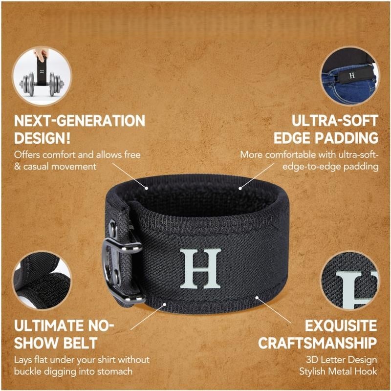 Cavunera™ No-Buckle Elastic Comfort Belt