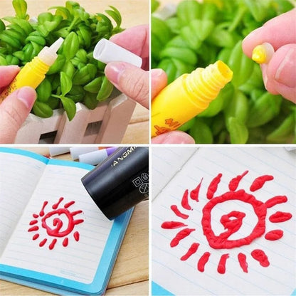 🎁🔮Magic Pen – Draw 3D with one stroke!🎄 DIY Bubble Popcorn Drawing Pens 🔥