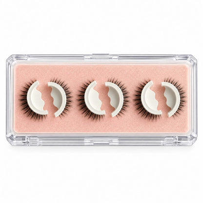 Reusable Self‑Adhesive False Eyelashes – No glue needed, just press  (offer)