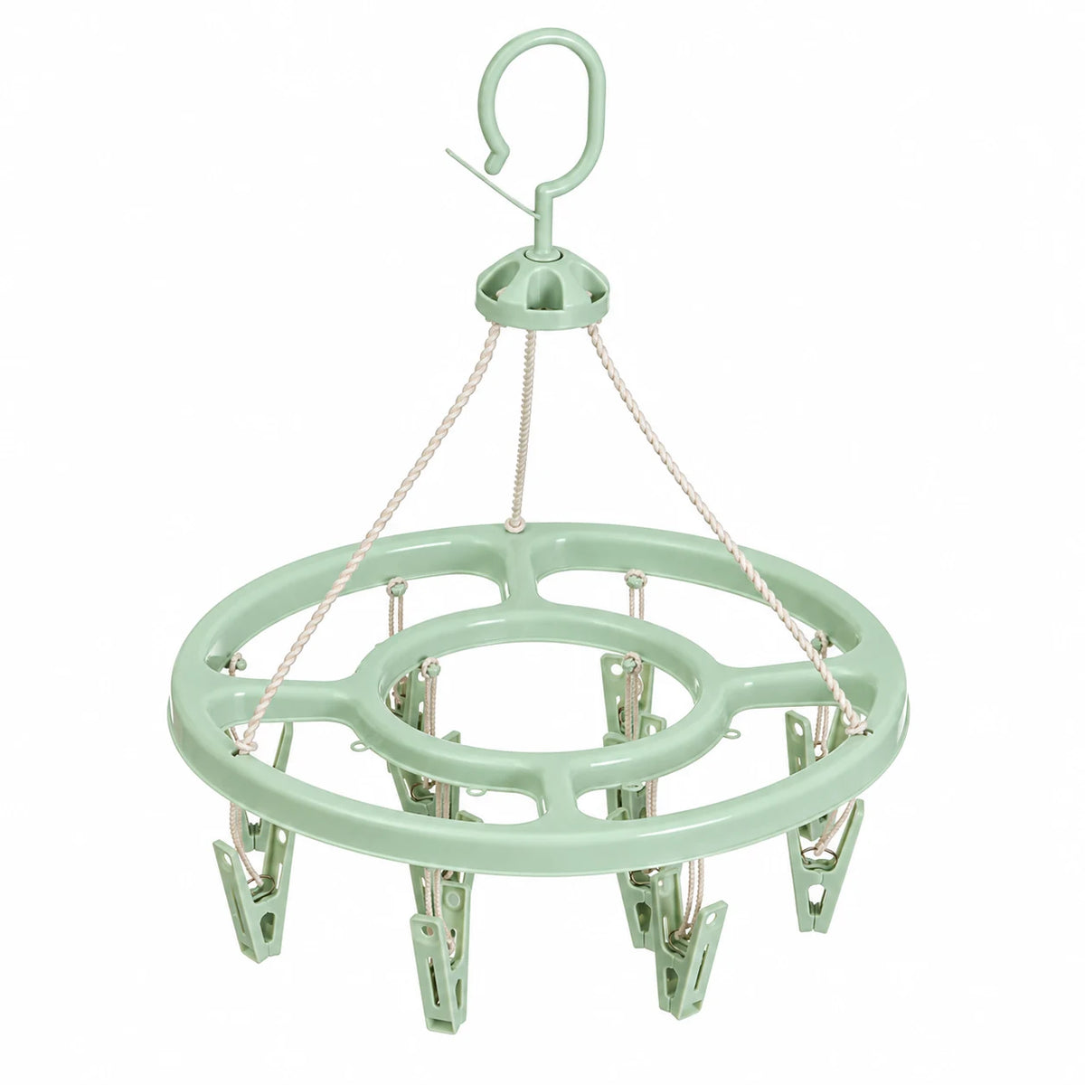 🔥While Supplies Last 50% OFF!🎉 24-Clip Windproof Laundry Hanger – Dry Smarter 🧺(offer）