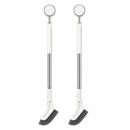 🥳 HOT SALE 2026 🥳 💞 50,000+ SOLD! ✨🔥Multifunctional Extendable Long Handle Floor Scrub Brush