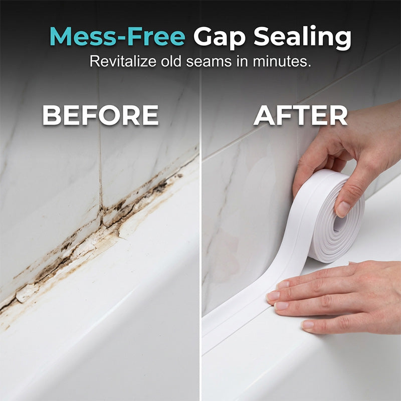 💧🚫 Waterproof Sealing Tape for Kitchen & Bathroom – Self-Adhesive, Flexible & Instant Sealing