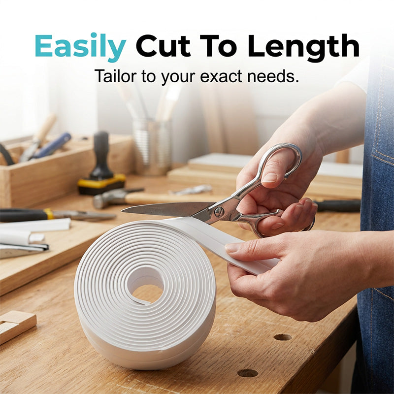 💧🚫 Waterproof Sealing Tape for Kitchen & Bathroom – Self-Adhesive, Flexible & Instant Sealing