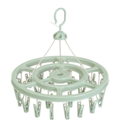 🔥While Supplies Last 50% OFF!🎉 24-Clip Windproof Laundry Hanger – Dry Smarter 🧺(offer）