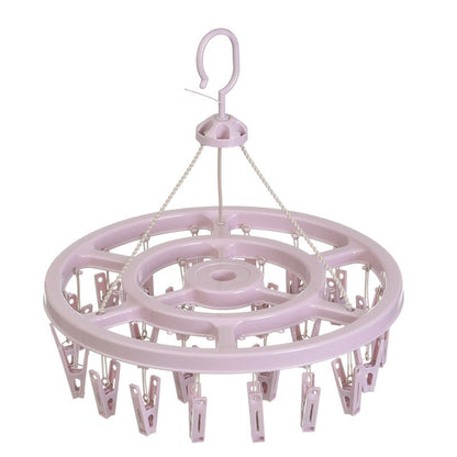 🔥While Supplies Last 50% OFF!🎉 24-Clip Windproof Laundry Hanger – Dry Smarter 🧺(offer）