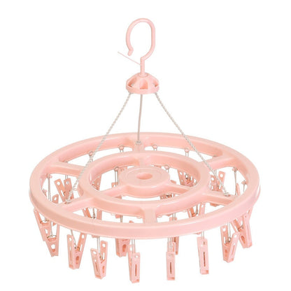 🔥While Supplies Last 50% OFF!🎉 24-Clip Windproof Laundry Hanger – Dry Smarter 🧺(offer）