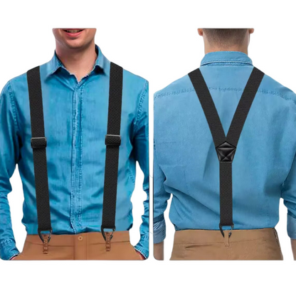 🧵 Men's X-Back Braces with Swivel Hook Clips  (offer)