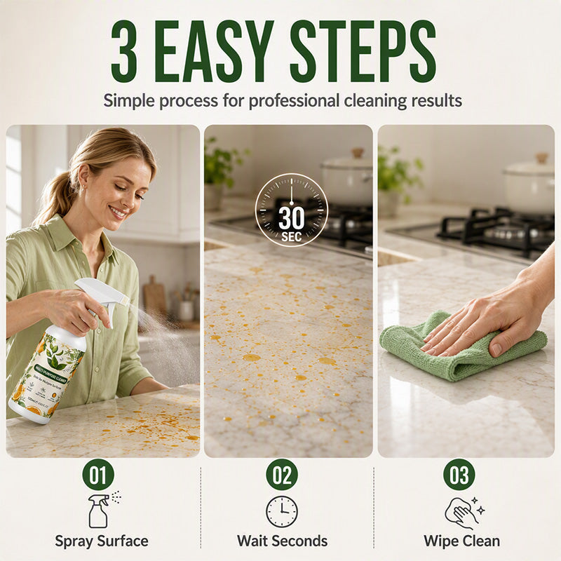 Heavy Duty Kitchen Degreaser Spray – Powerful Grease Remover For Home Cleaning (offer)