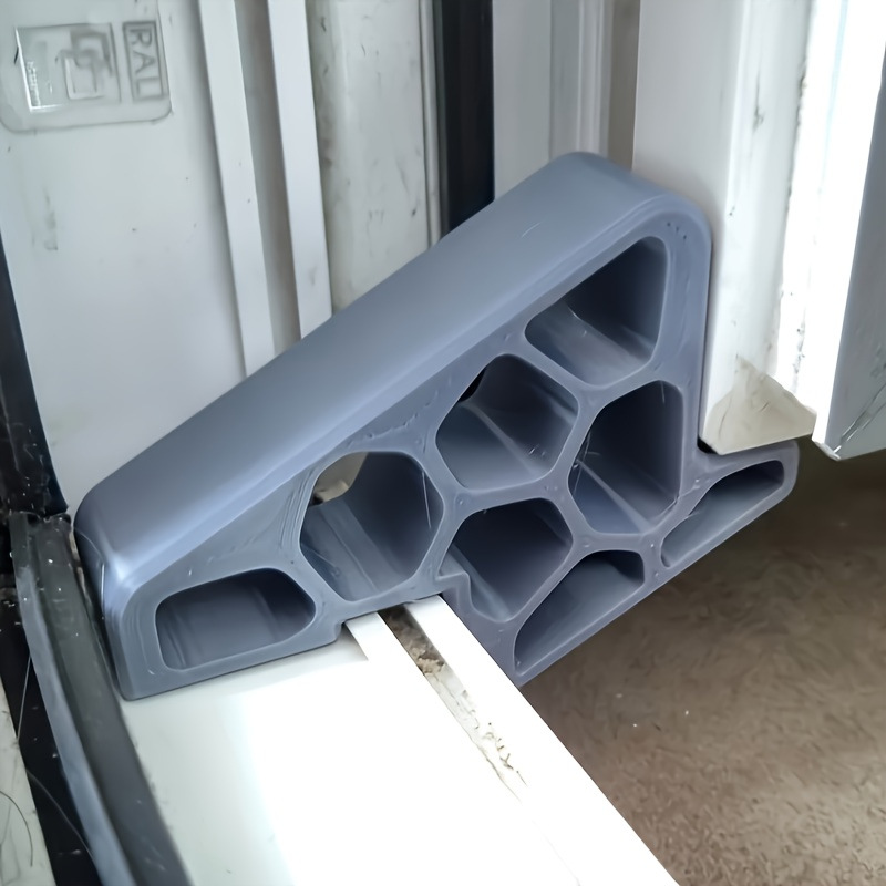 Secure Track Door Stop – Absorbs impact, reduces slamming & protects rails.  (offer)