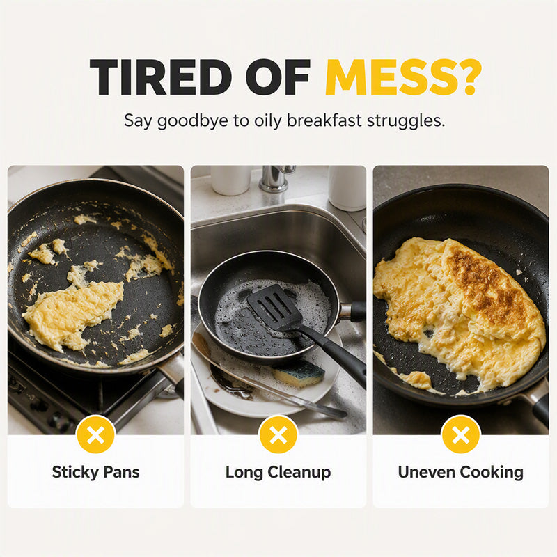 🥳2026 HOT SALE🥳💞50K+ SOLD! 🍳⚡ Microwave Omelet Cooker – 2-in-1 makes omelets & egg cups in minutes. Premium eco-friendly PP – safe, durable & BPA-free.Stock up for quick healthy breakfasts! 🧼✅