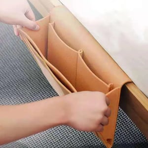 Bedside Hanging Storage Bag‑Multi‑Pocket Bed Caddy Organizer, (offer)