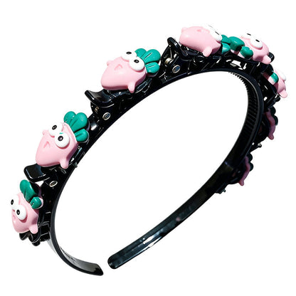 Cute Cartoon Hairband for Girls (offer)