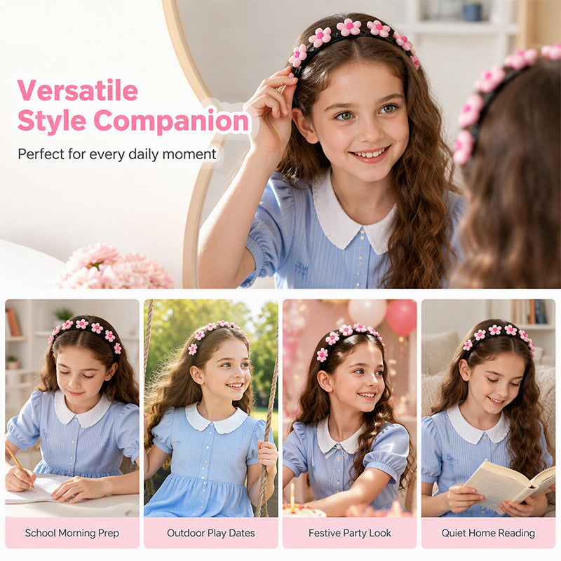 Cute Cartoon Hairband for Girls (offer)