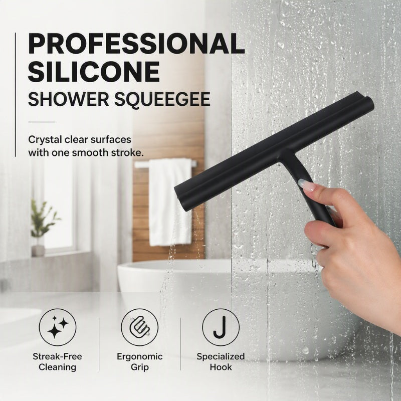 🥳2026 HOT SALE🥳💞50K+ SOLD!Multi-Purpose Silicone Shower Squeegee