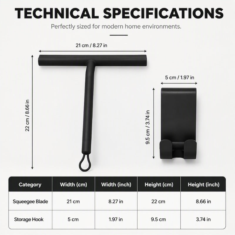 🥳2026 HOT SALE🥳💞50K+ SOLD!Multi-Purpose Silicone Shower Squeegee