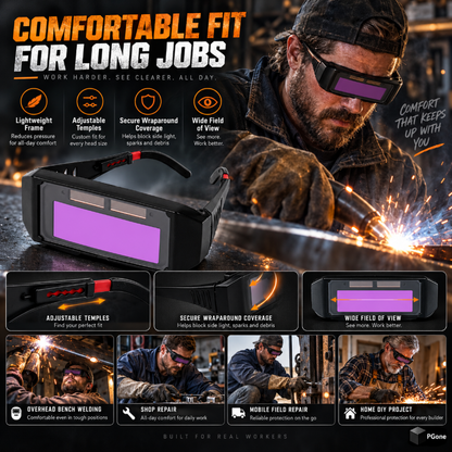 Auto-Darkening Anti-Glare Welding Glasses (offer)