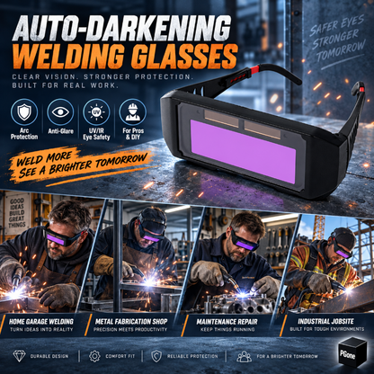 Auto-Darkening Anti-Glare Welding Glasses (offer)