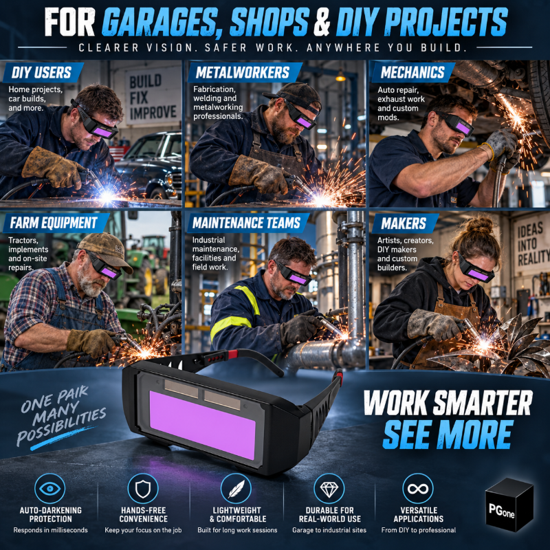 Auto-Darkening Anti-Glare Welding Glasses (offer)
