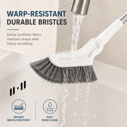 🥳 HOT SALE 2026 🥳 💞 50,000+ SOLD! ✨🔥Multifunctional Extendable Long Handle Floor Scrub Brush