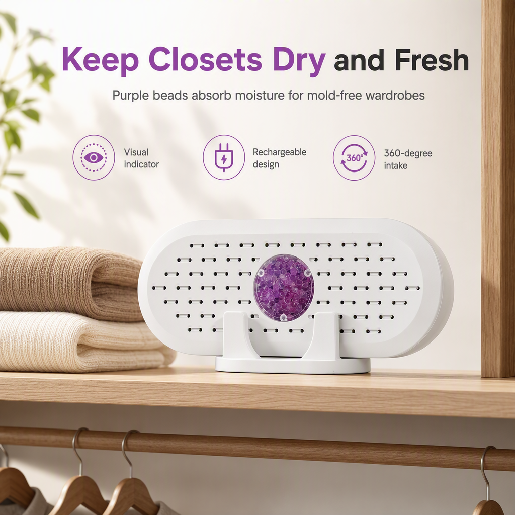 LIMITED-TIME 50% OFF! ⏰Mini Reusable Household Dehumidifier