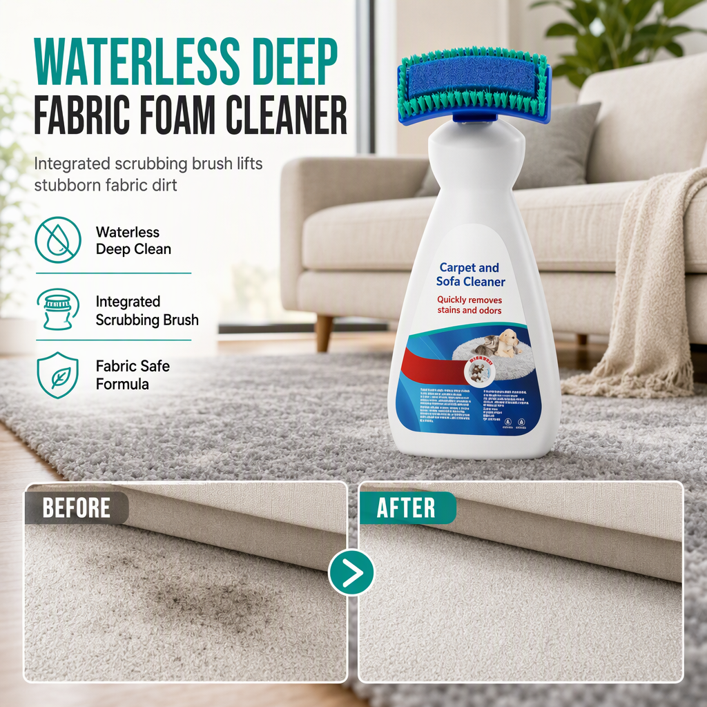 🥳2026 HOT SALE🥳💞50K+ SOLD! Waterless Fabric and Carpet Cleaner