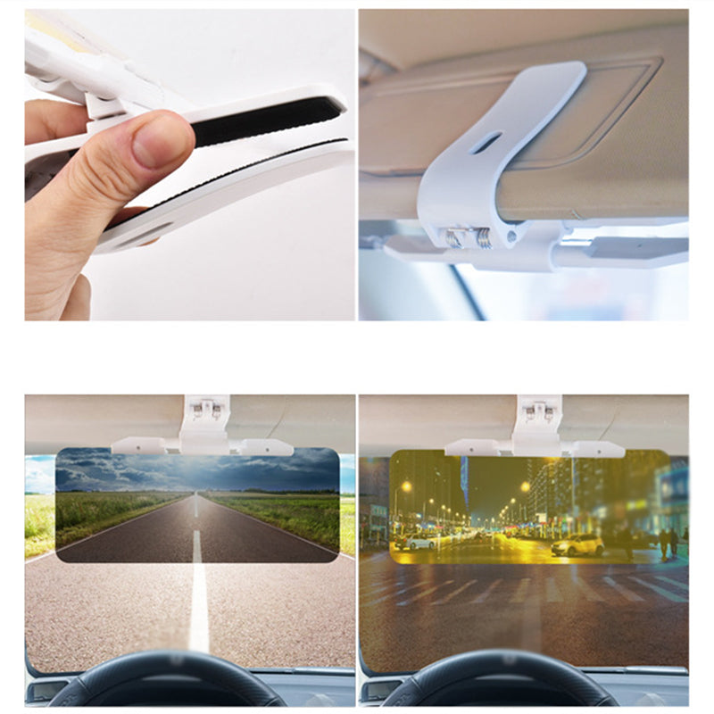 Drive Safer Day & Night 🌙 Universal HD Anti-Glare Car Visor ✨ (offer)